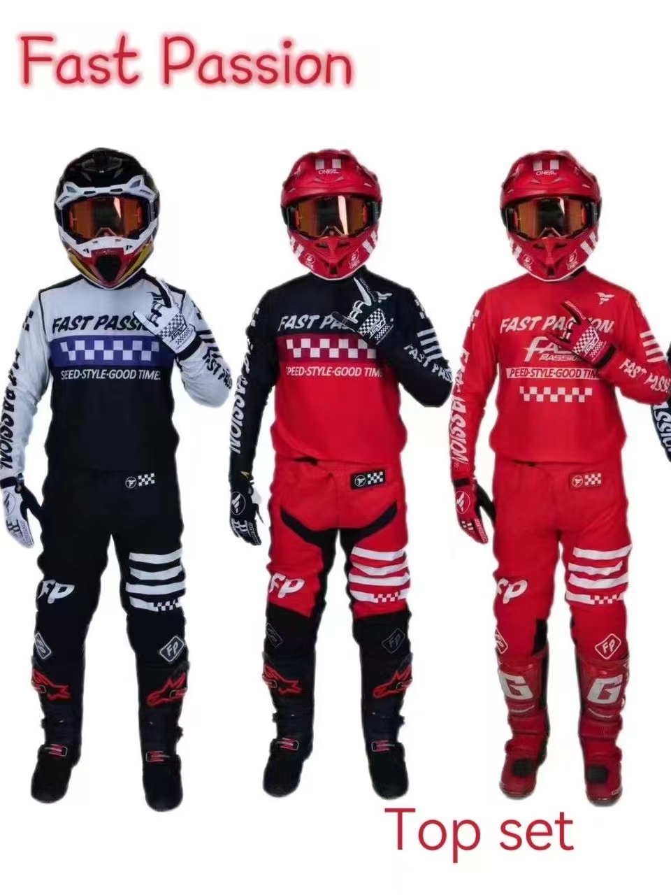 Motorcycle Gear For Women - Комплект снаряжения для мотокросса Fox 2025