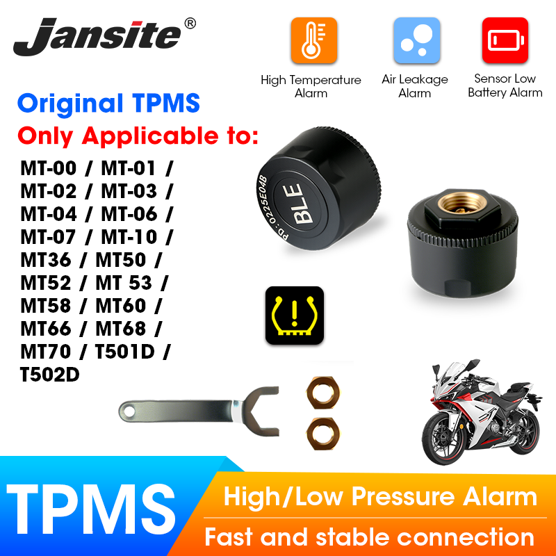 Tyre Pressure Gauge - Мотоциклы Jansite TPMS, предназначенные для конкретной