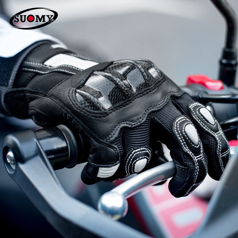 Xs Motorcycle Gear - Винтажные кожаные мотоциклетные перчатки Suomy розового