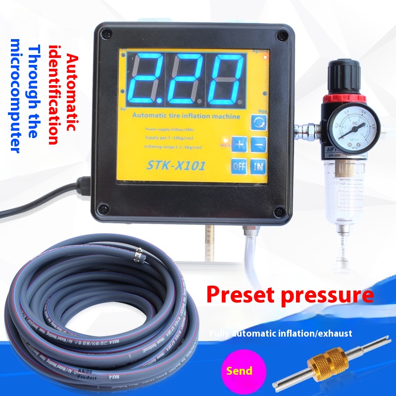 Полностью автоматический насос – обзор и цена Tyre Pressure Gauge