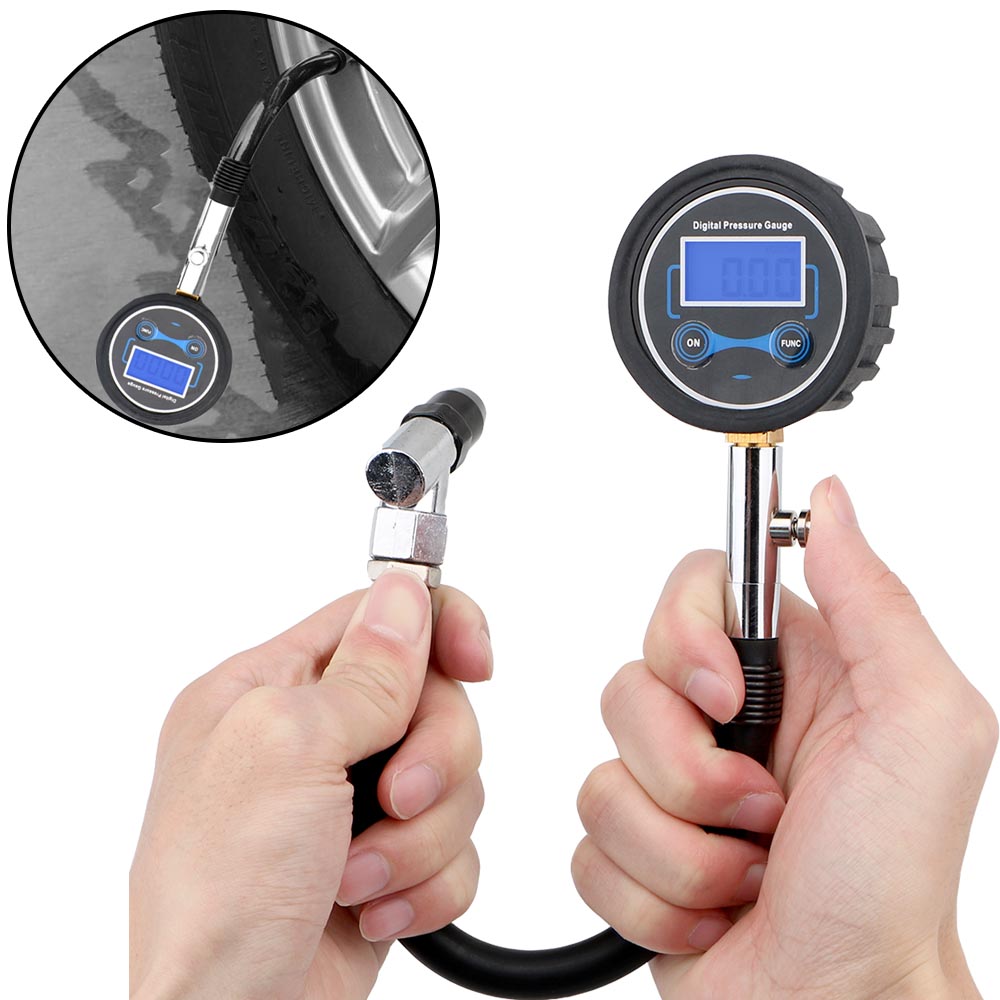 0-200Psi манометр для шин тест – обзор и цена Tyre Pressure Gauge