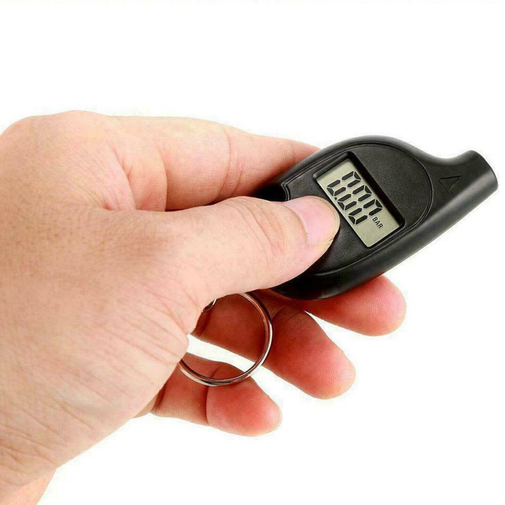 Миниатюрный цифровой манометр  – обзор и цена Tyre Pressure Gauge