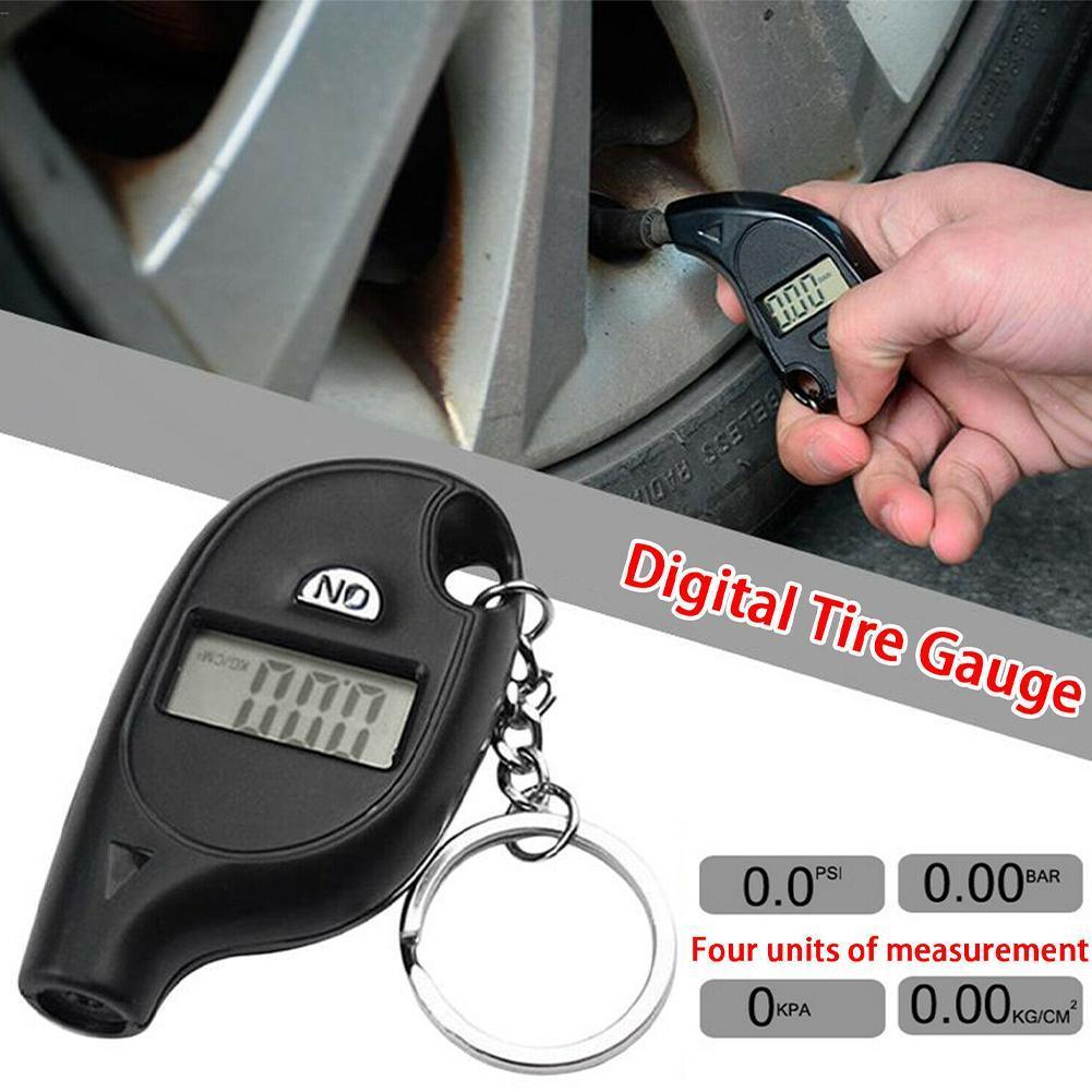 Миниатюрный цифровой манометр  – обзор и цена Tyre Pressure Gauge