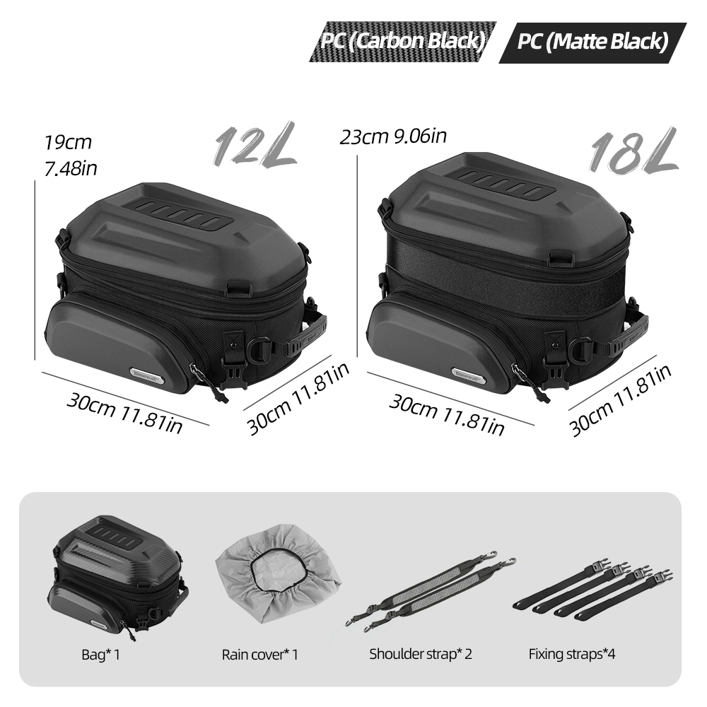 Мотоциклетная сумка на заднее  – обзор и цена Motorcycle Gear Backpack