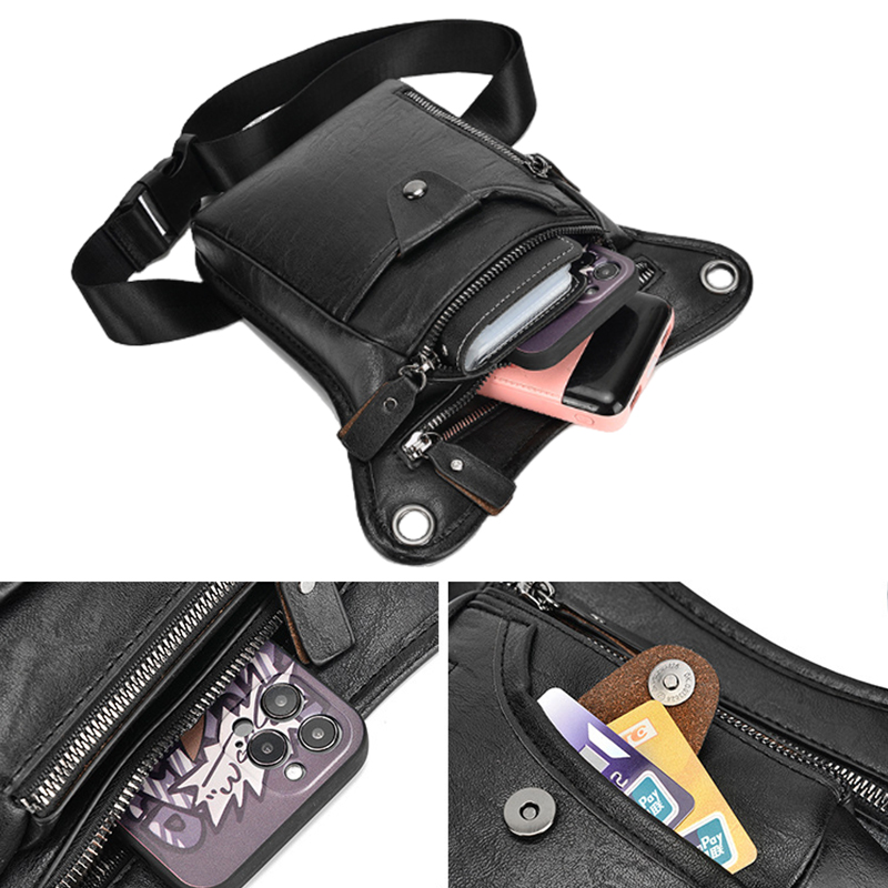 Винтажная поясная сумка из иск – обзор и цена Motorcycle Gear Backpack